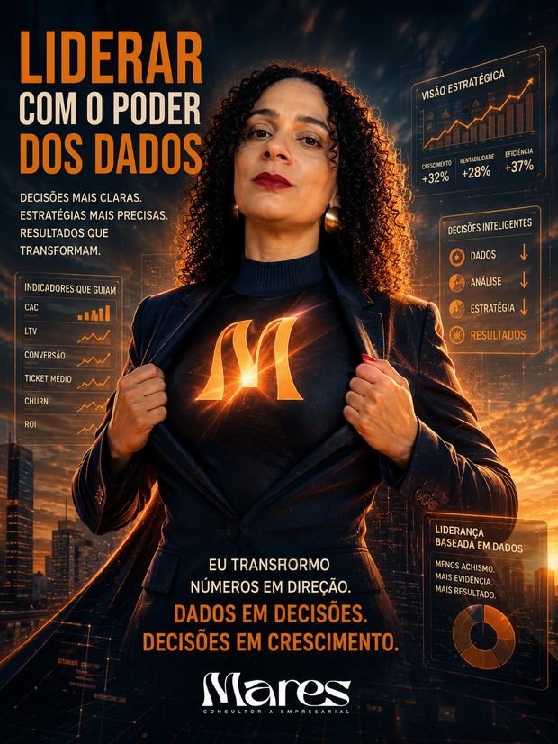 Pôster da imersão: liderar com o poder dos dados